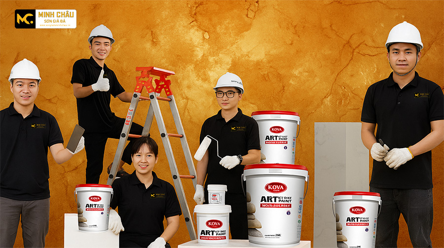 Liên Hệ 1 Sơn giả đá Minh Châu - Uy tín chuyên nghiệp